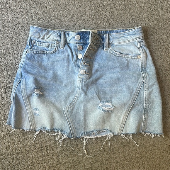 We The Free Dresses & Skirts - Free People Denim Skirt